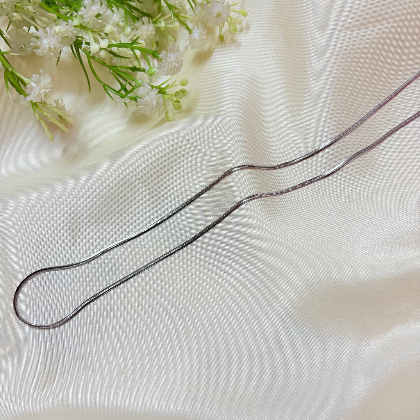 Combo Silver & Gold Thinnest Chain