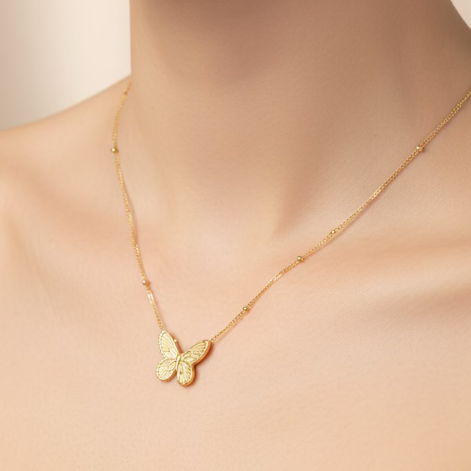 Butterfly Chain Necklace
