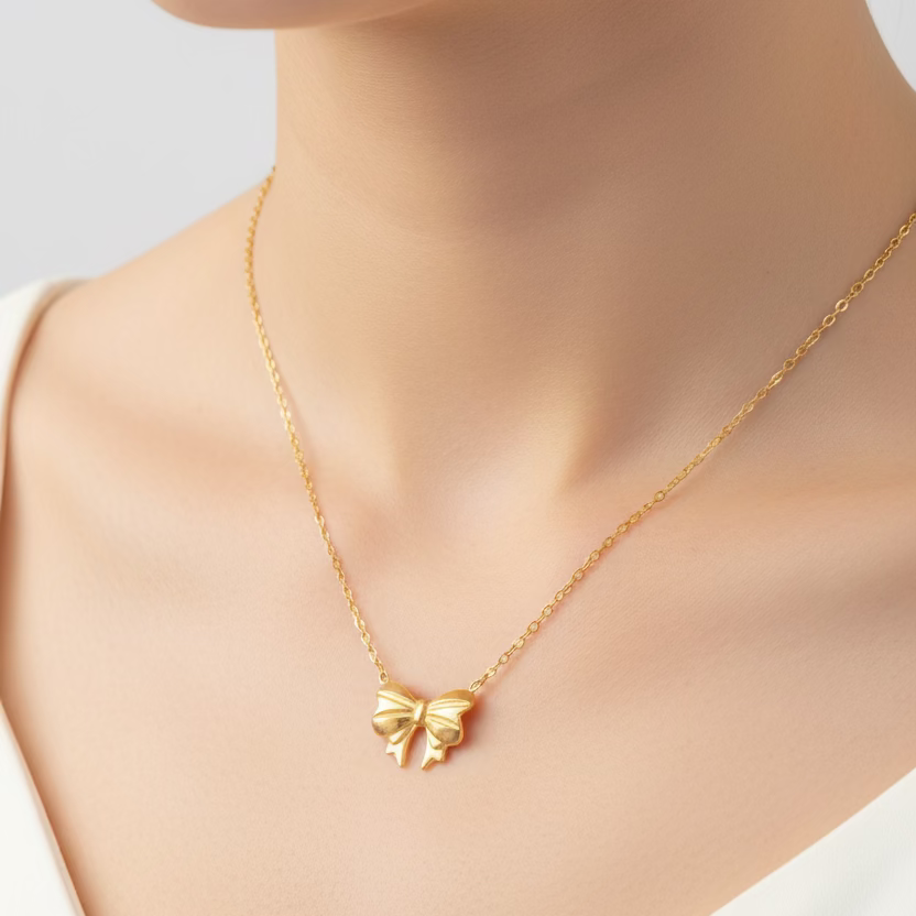 Timeless Bow Necklace