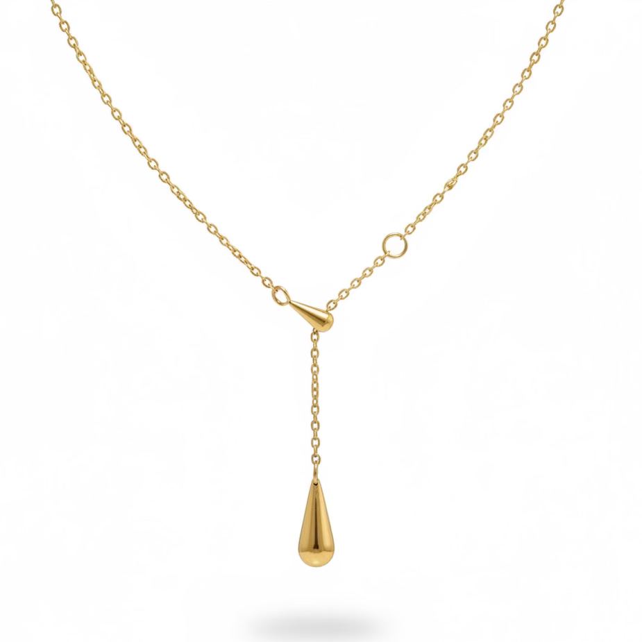 Aurelia Drop Lariat Necklace