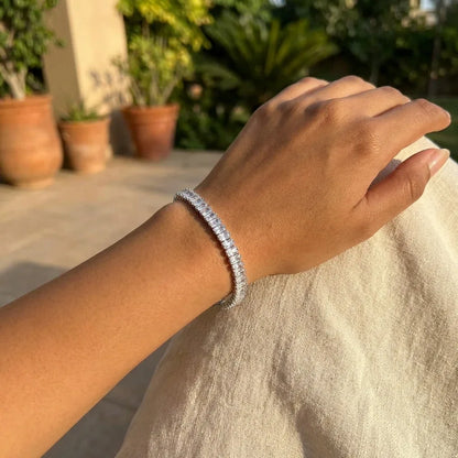 Silver Tennis Bracelet