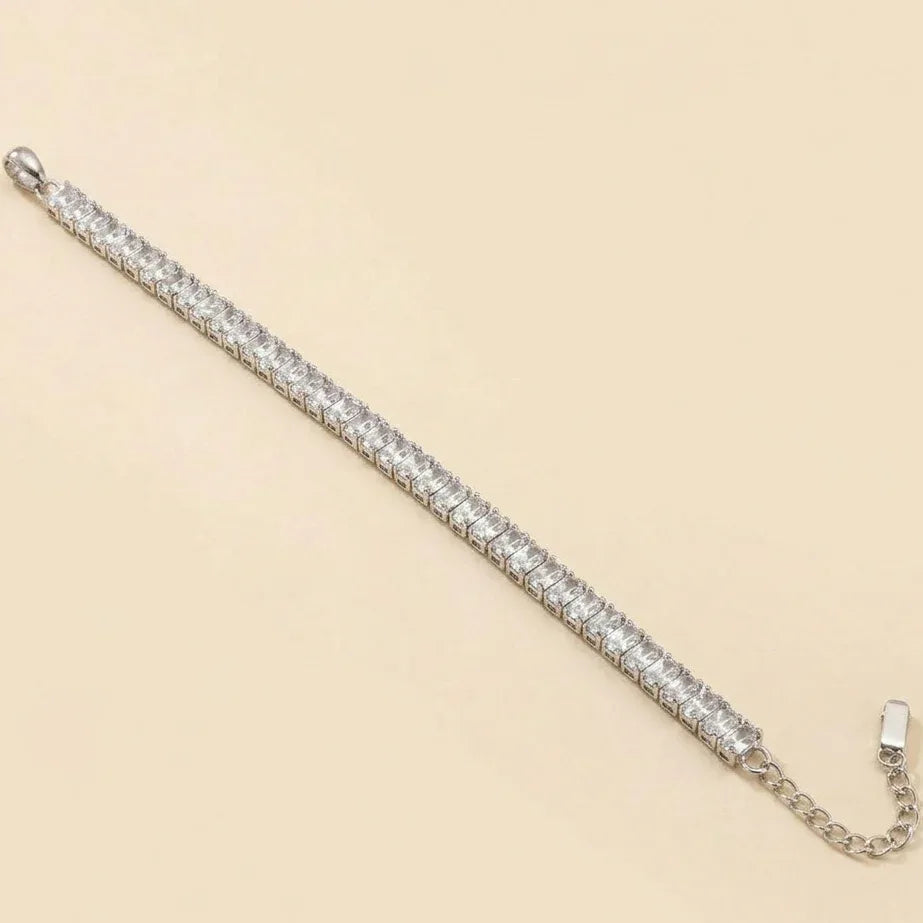 Silver Tennis Bracelet