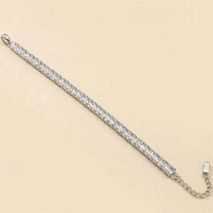 Silver Tennis Bracelet