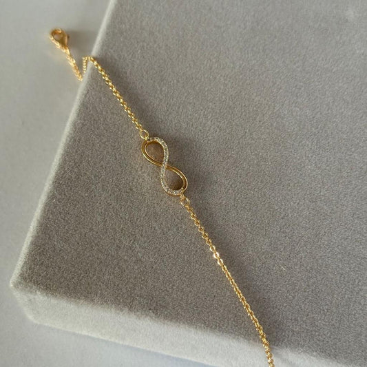 Infinity Chain Bracelet - Aesthla 
