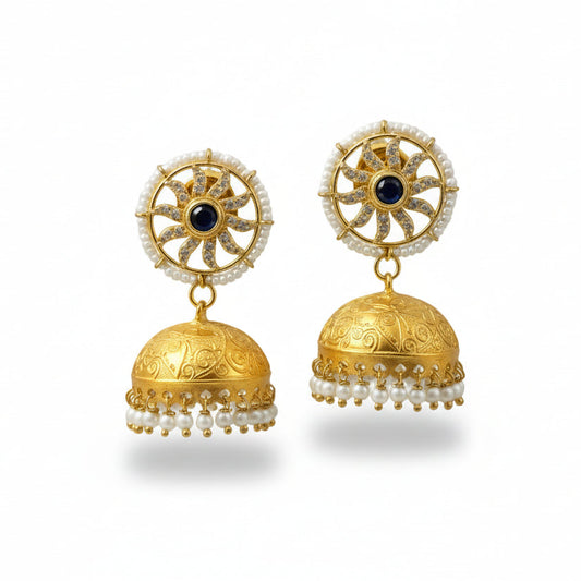 Pearl Desi Jhumka