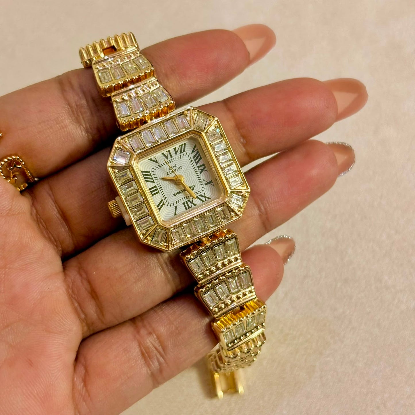 Luxe Croc Watch