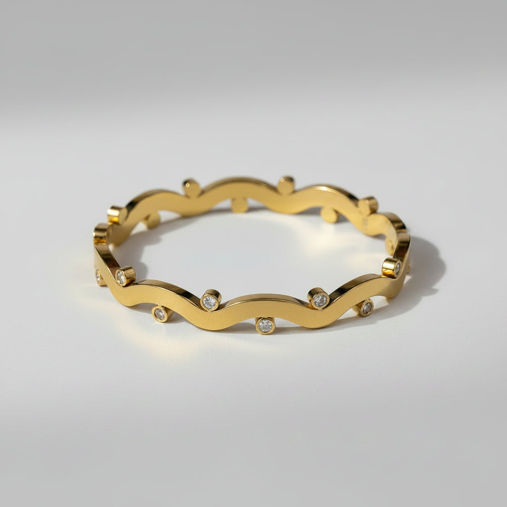 Aria Gold Bracelet (Small)