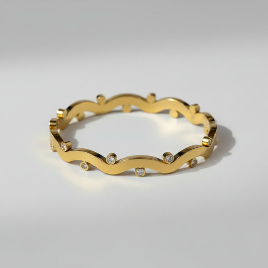 Aria Gold Bracelet (Small)