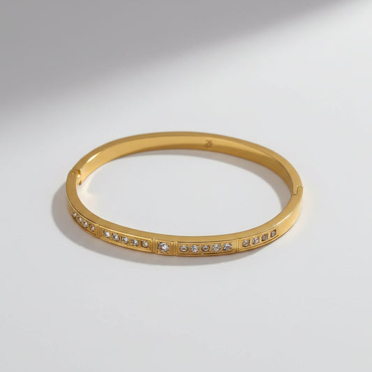 Shimmer Stud Bangle (Small)
