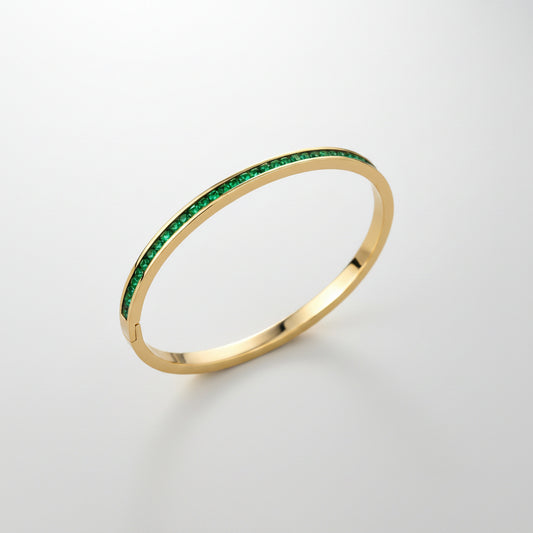 Glint Gold Bangle (Small)