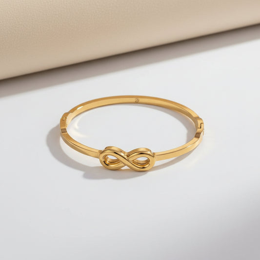 Infinity Bangle Bracelet (Small)