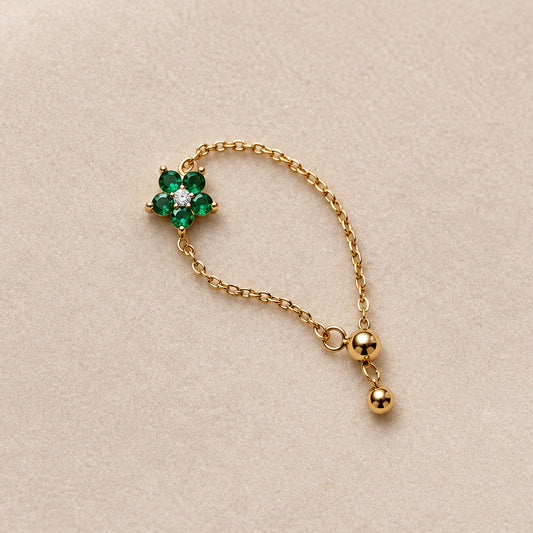 Flower Adjustable Chain Ring