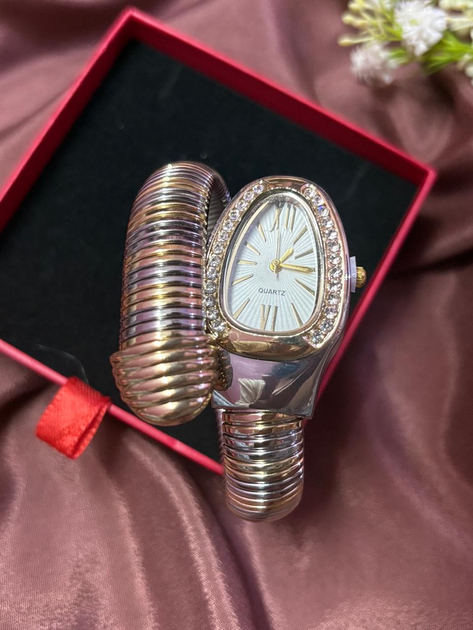 Serpanti Watch White Dial