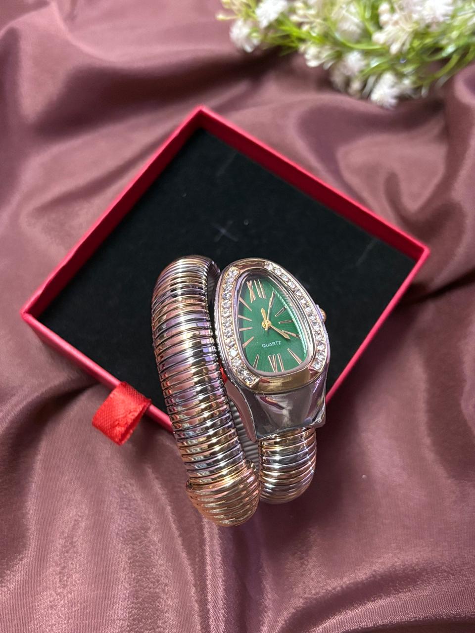 Serpanti Watch Green Dial