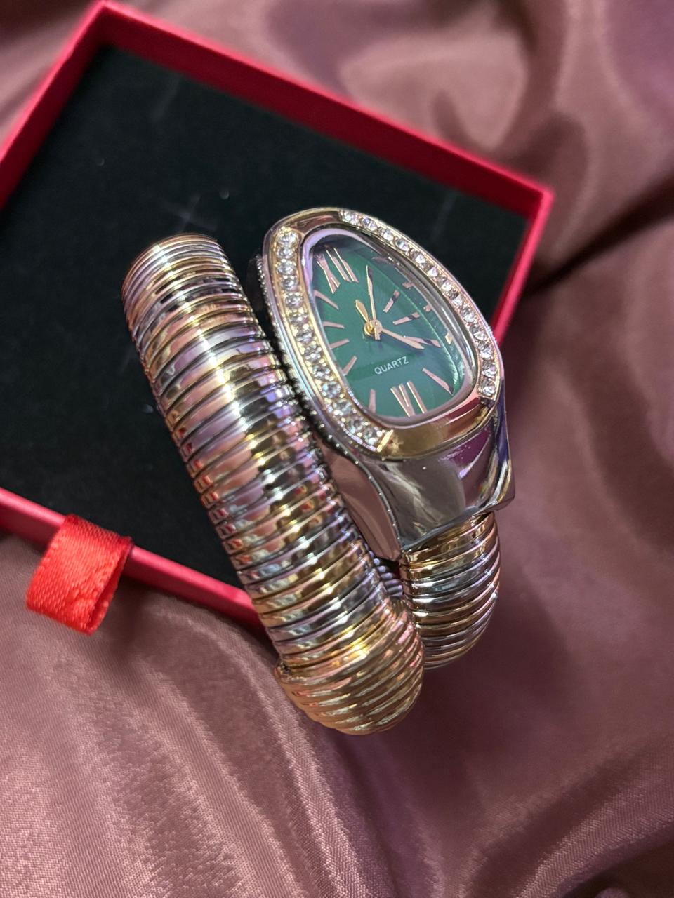 Serpanti Watch Green Dial