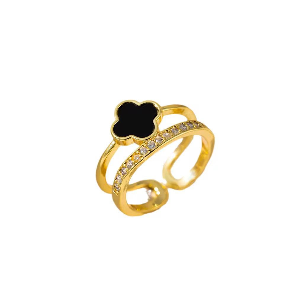 Stainless-Steel Gold Plated Ring