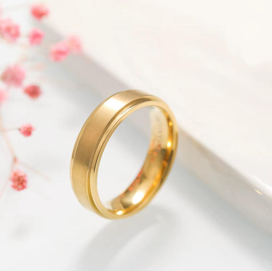 Men 18K Gold Plated Ring
