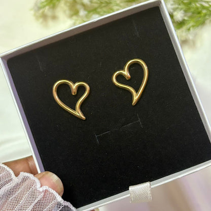 Statement Heart Earrings