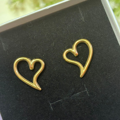 Statement Heart Earrings