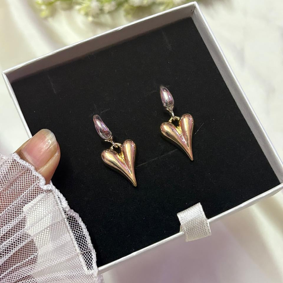 Bella Heart Earrings