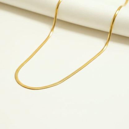 Aurea Slim Gold Snake Chain