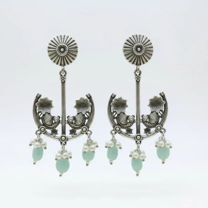 Silver Chand Bali Earrings