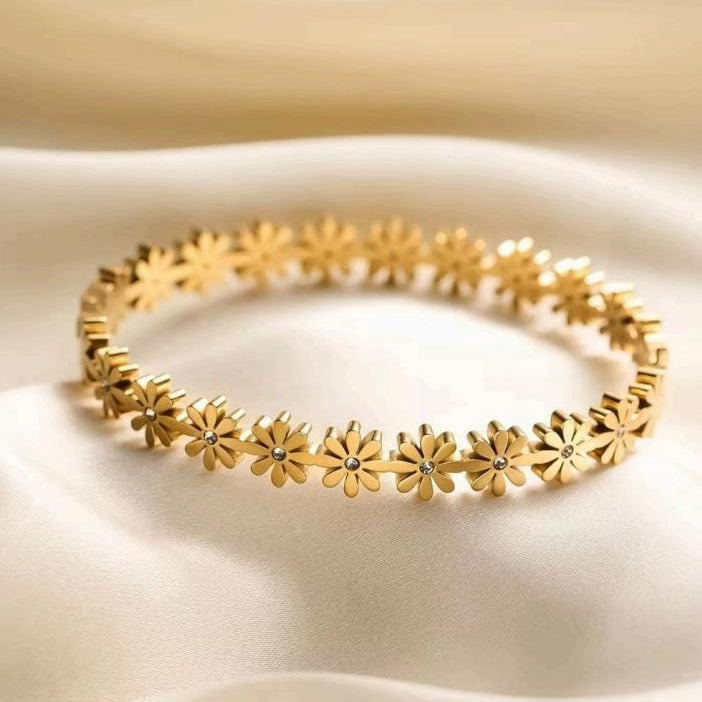 Floral Kada Bracelet