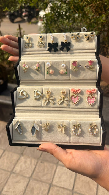 12 Pair Earrings Hamper