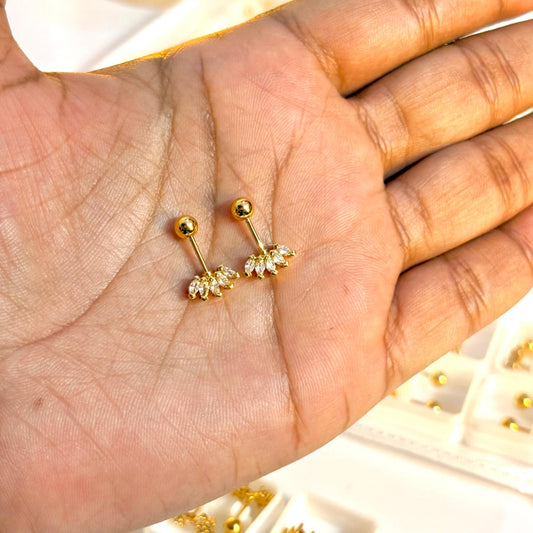 Helix Crown Studs