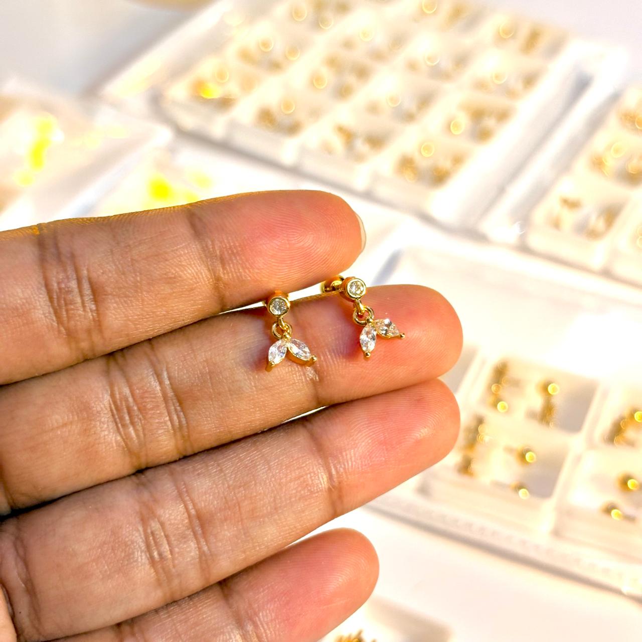 Helix Fish Tale Studs