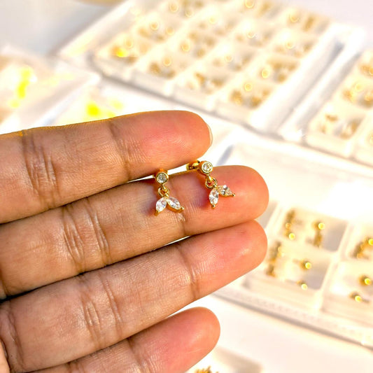 Helix Fish Tale Studs