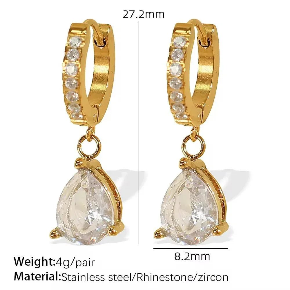 Alina Luxe Earrings - EaringsAesthla