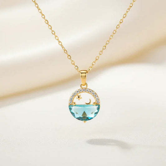 Beach Moon Necklace - Aesthla