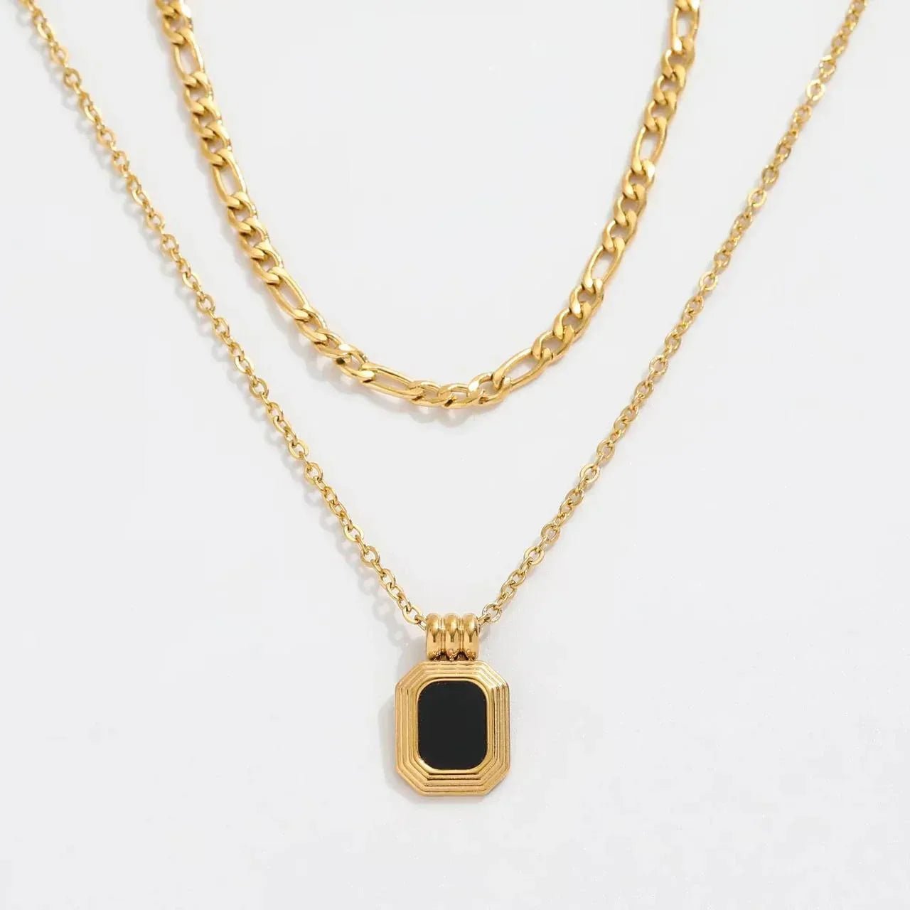 Black onyx Necklace - Aesthla