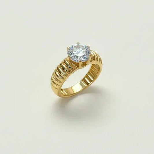 Bold Pearl Stone Ring - Aesthla