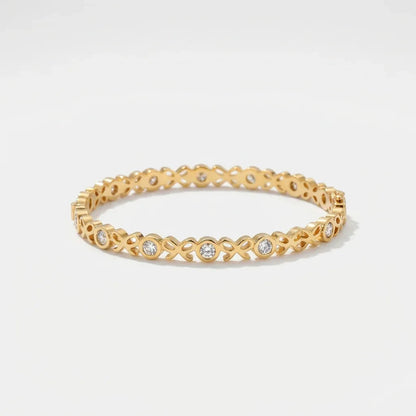 Bow Crystal Bracelet - Aesthla
