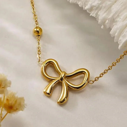 Bow Necklace - Aesthla