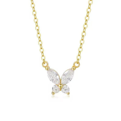 Butterfly Crystal Pendant - Aesthla