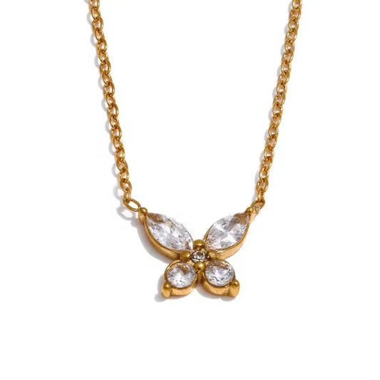 Butterfly Necklace - Aesthla