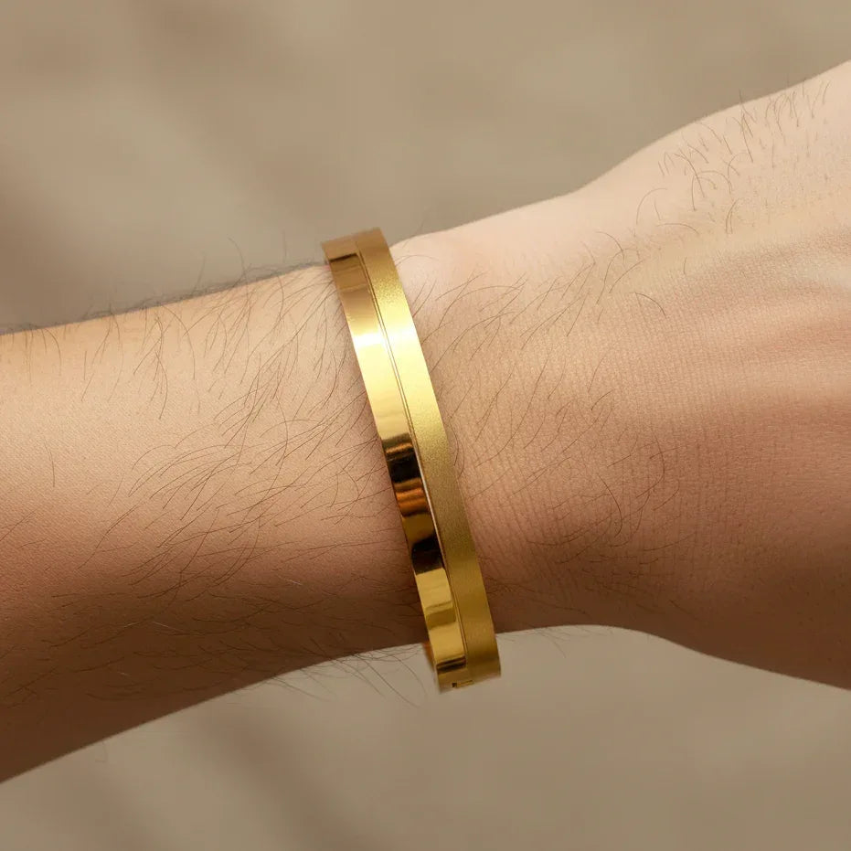 Classic Gold Kada - Aesthla