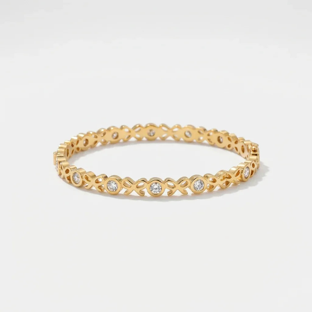 Bow Crystal Bracelet
