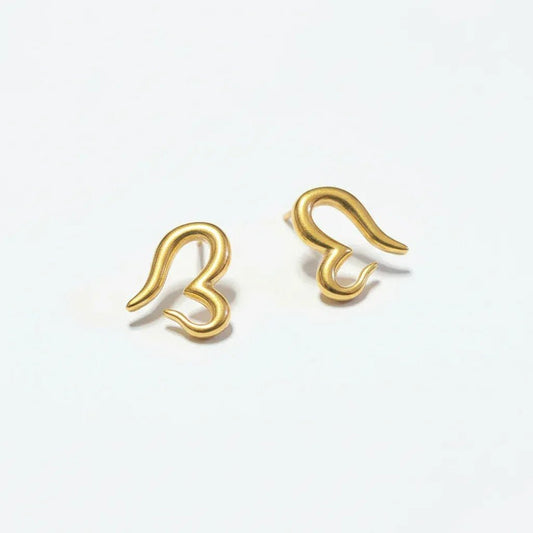 Elina Heart Earrings - Aesthla