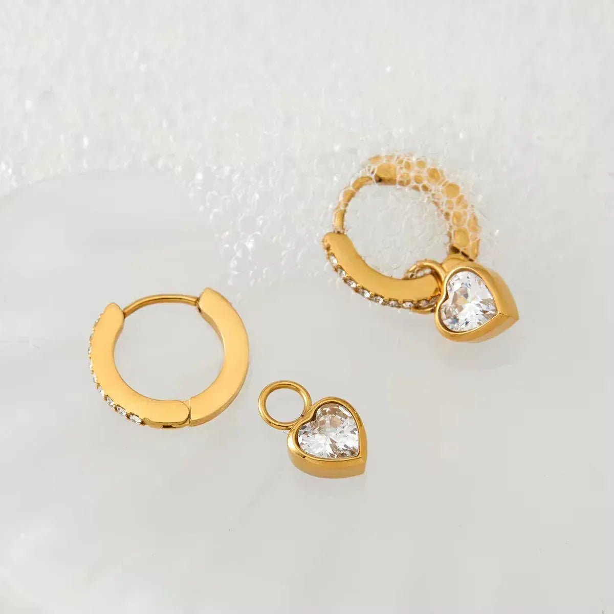 Ella Hoops Earings - EaringsAesthla