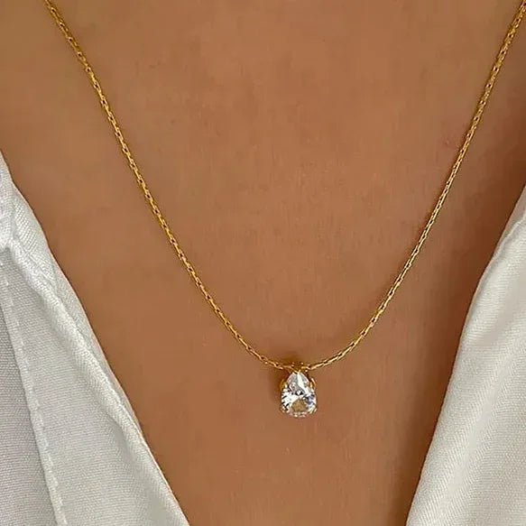 Eterna Drop Necklace - Aesthla