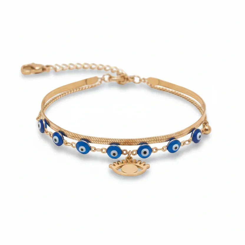 Evil Eye Chain Bracelet - Aesthla