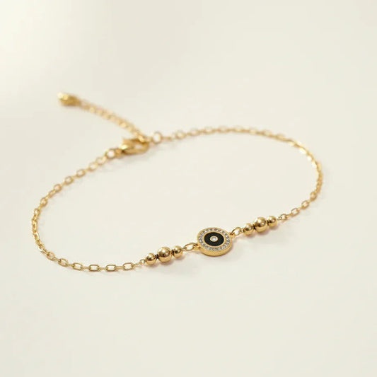 Evil Eye Gold Bracelet - Aesthla