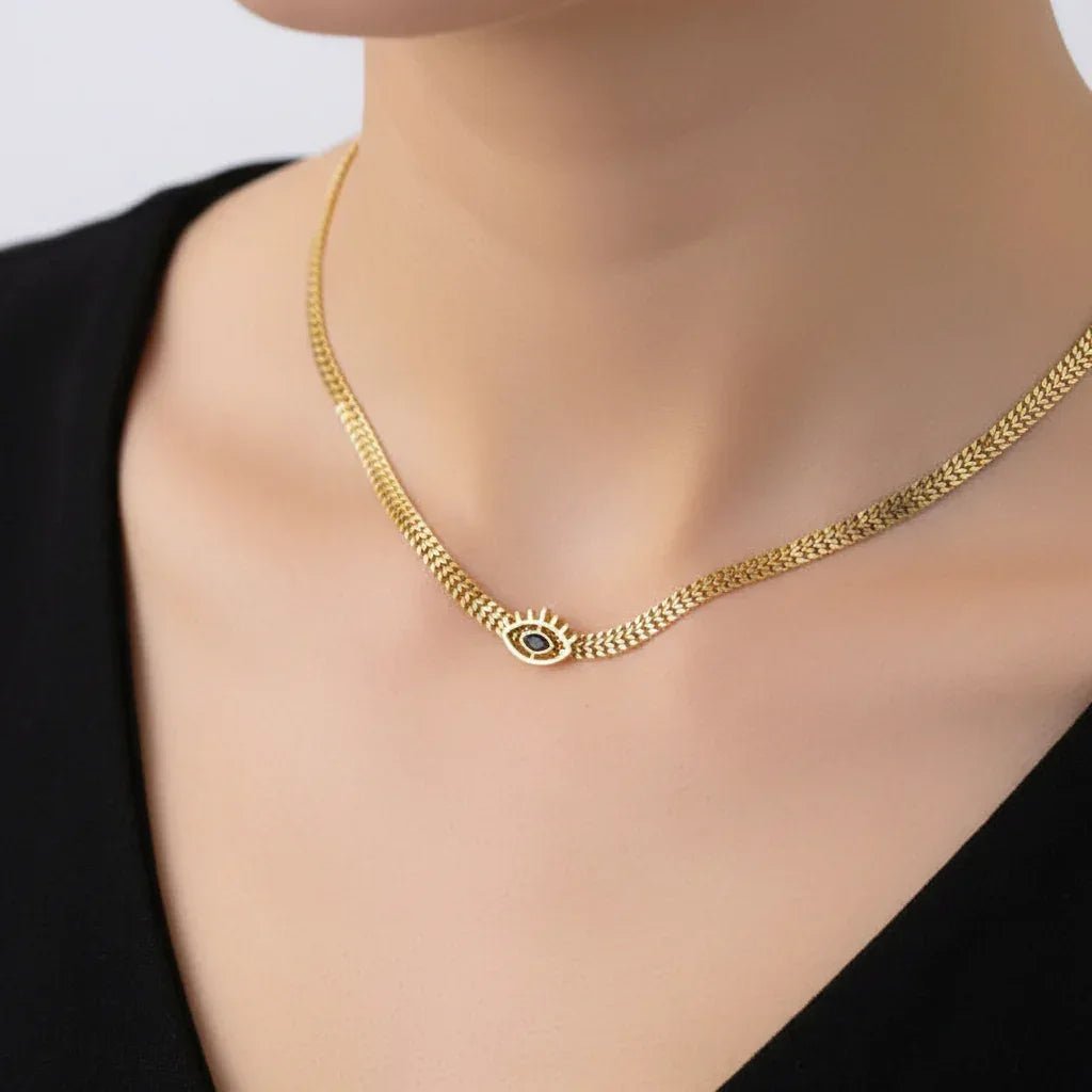 Evil Eye Necklace - Aesthla