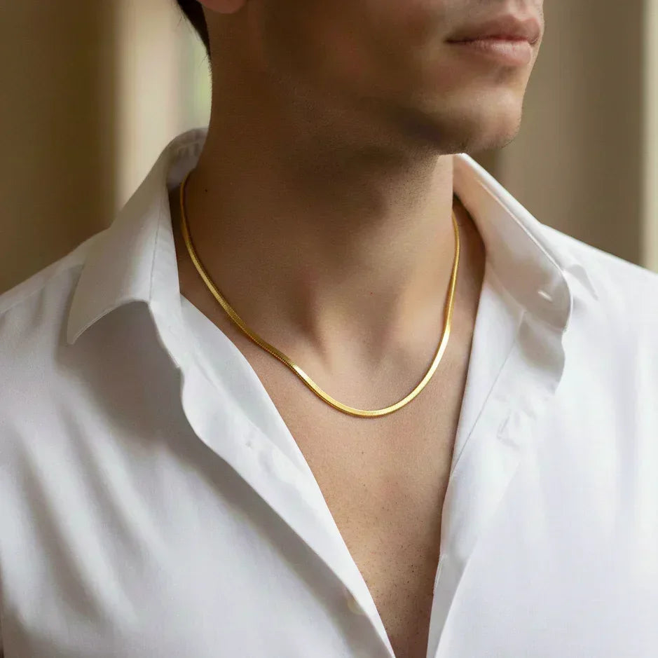 Gold Snake Chain - Aesthla