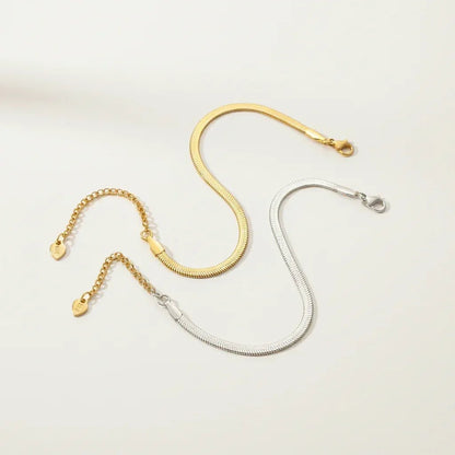 Golden Snake Anklet - Aesthla