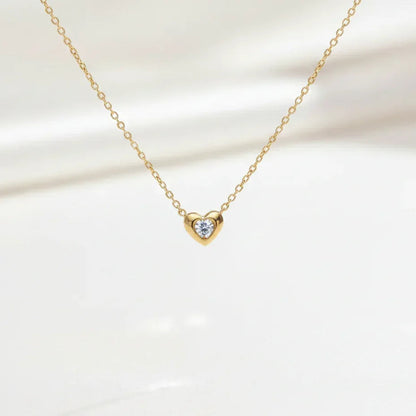 Heart Pendant Necklace - Aesthla